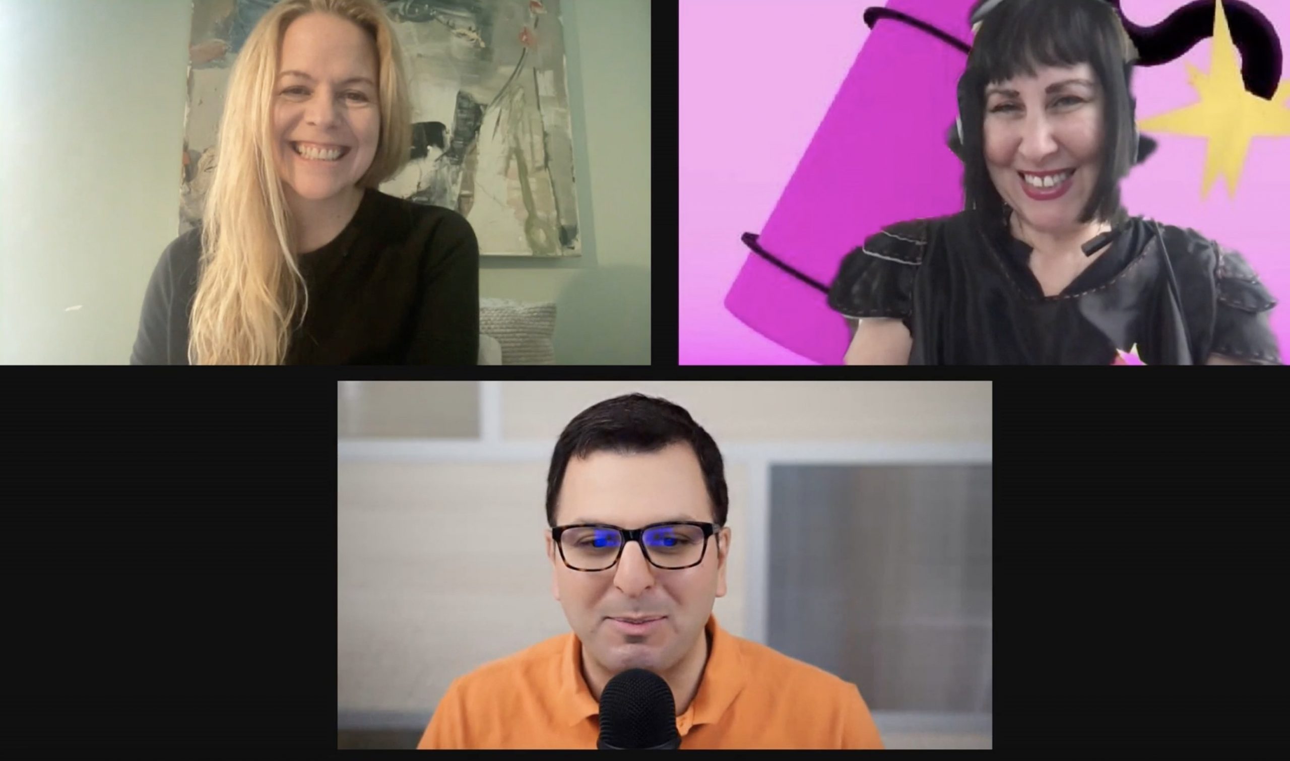 Women who are building worlds Stacy Quackenbush and Paige Dansinger